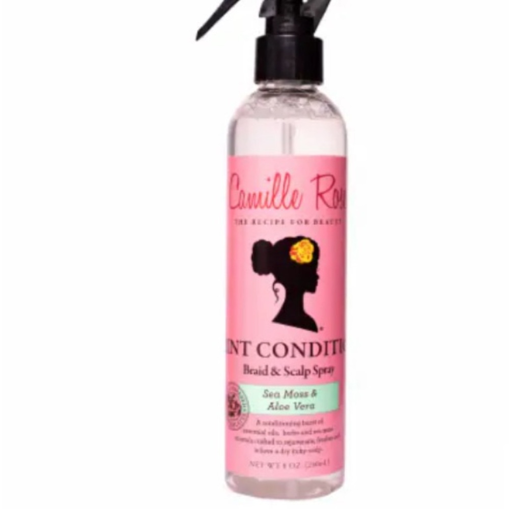 Camille Rose Mint Condition Braid & Scalp Spray 8 oz NEW